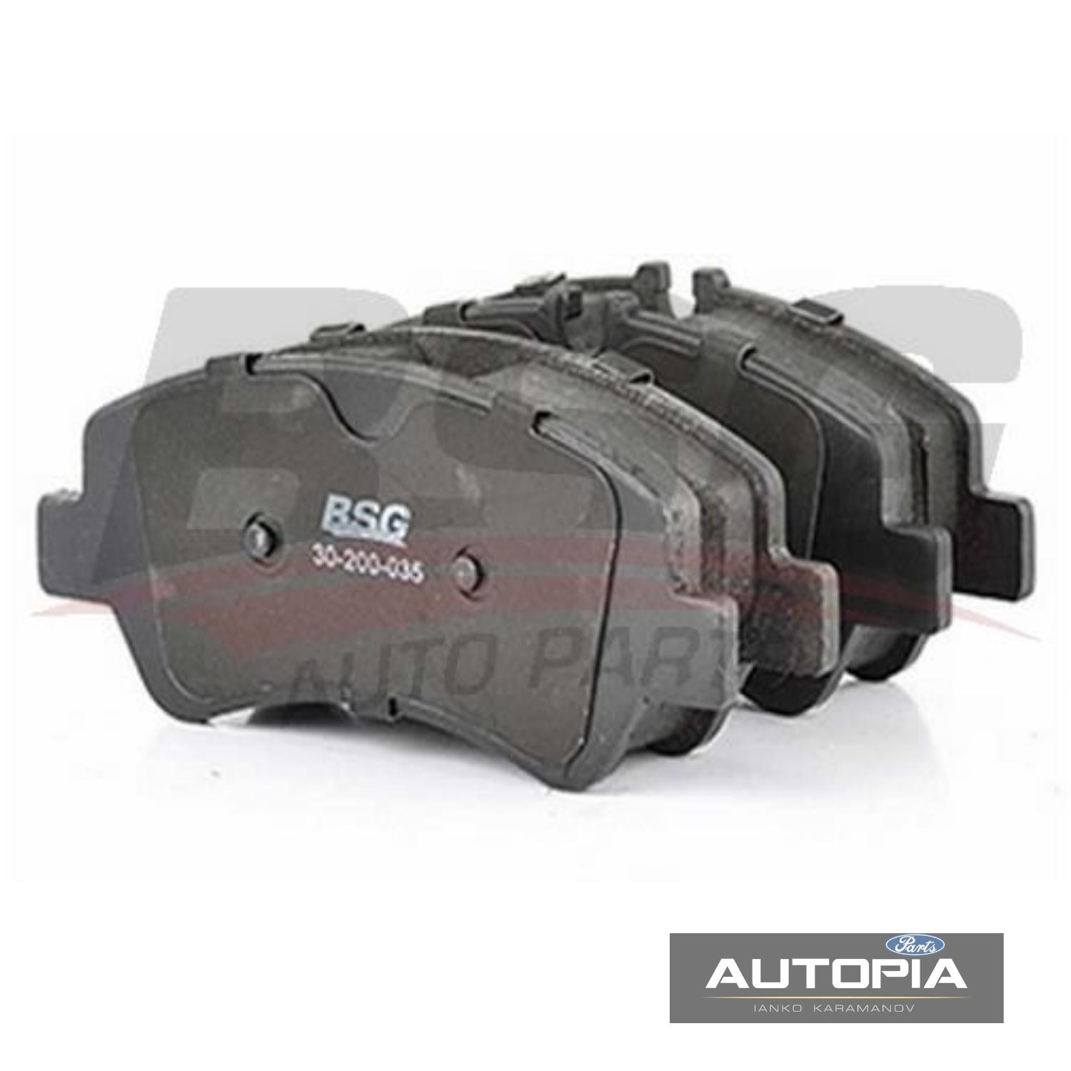 НАКЛАДКИ ЗАДНИ с датчици Ford Custom 2012-г. OE:BK212M008AC
